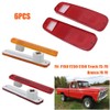 BEALIFE 6Pcs Tail Light Side for Fender Housing Kit Light