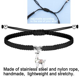 CENWA Llama Adjustable Bracelet Llama Birthday Gift Alpaca Gifts for Llama Lovers (LLAMA BR CA)