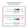 Alarm Magnetic Contacts for Roller Shutter Garage Door Switch Sensor