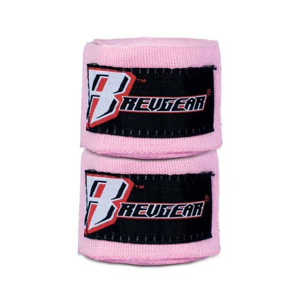 Revgear 2-Inch Wide Elastic Hand Wrap, Pink, 120-Inch
