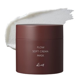 KOY Flow Soft Crema Mask - Cream Enriched Hydrating Care Skin Gently Wrap Korean Face Mask Wish Off Mask 70ml