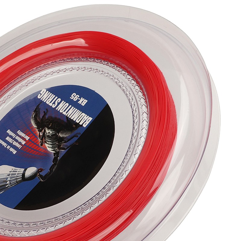 POWERTI Badminton Racquet String High Elasticity Wear Resistant Resin Fibre