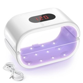 MeYuxg Double-Sided UV Light for Resin Lamp with LED Display, Quick Curing UV Lamp Resin for Resin Moulds, Jewellery Making, DIY Crafts Decoration