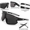 FEISEDY Unisex Youth Sunglasses, Teens Baseball Tennis Sunglasses, UV400 Sports