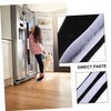 Hohopeti Appliance Handle Covers 1 Pair Velvet Refrigerator Door Handle