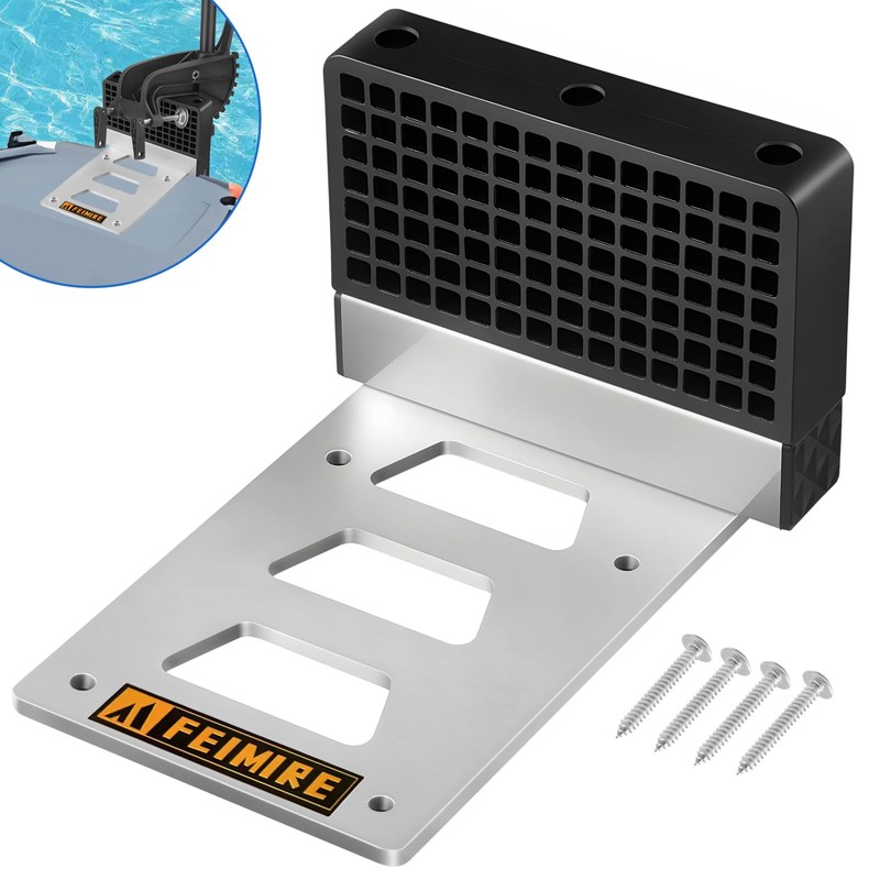 FEIMIRE Universal Transom Trolling Motor Mount for Kayaks, Universal Fit