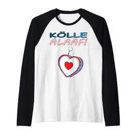 Carnival in Cologne Cologne Alaaf T-Shirt Cologne Cathedral Gift Idea Raglan Baseball Tee
