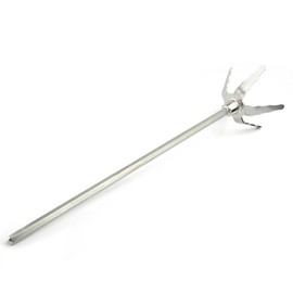 Onlyfire 4 Inch Stainless Steel Pork Puller Used with Standard Hand Drill