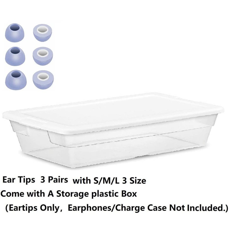 BLLQ Memory Foam Ear Tips Compatible with Galaxy Buds 2