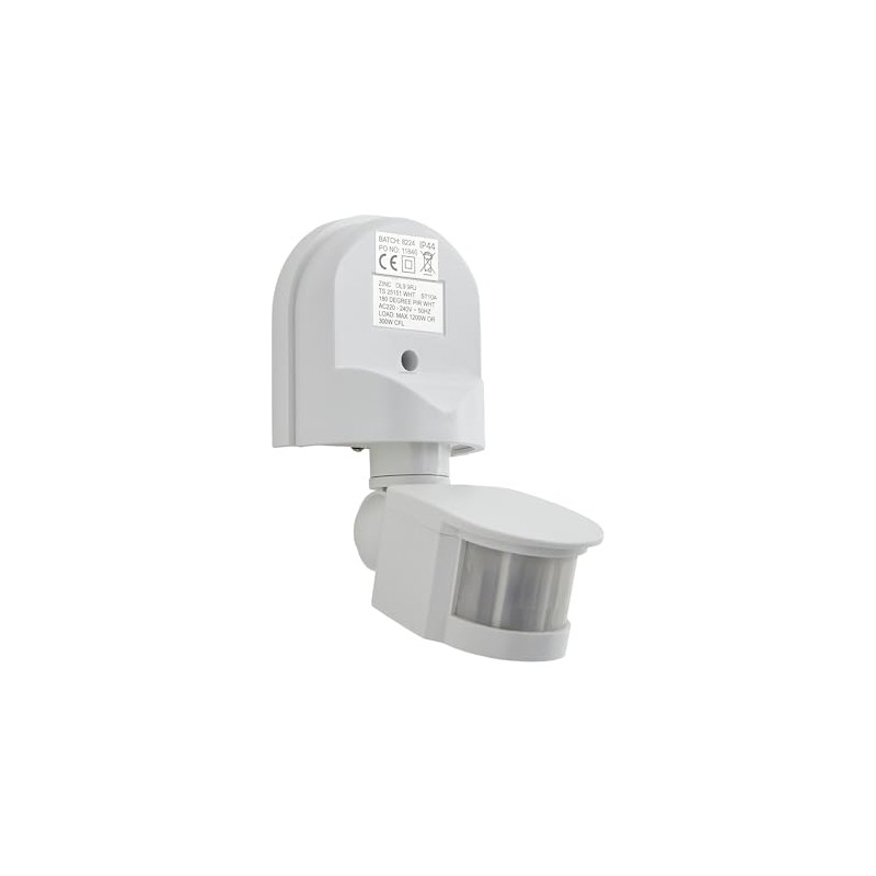 Zinc ZN-25151-WHT Dion PIR Sensor, IP44, White