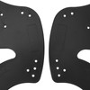 1 Pair Hand Paddles for Swim PP Silicone Adjustable Hand