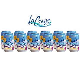 La Croix Flavored Sparkling Water | Beach Plum | Summer 2021 Flavor, Naturally Essenced, 12 fl oz Cans | Pack of 8