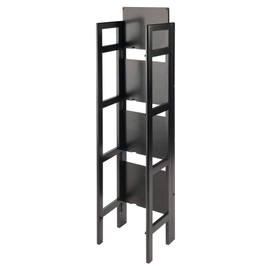 Winsome Wood Terry Shelving, Black