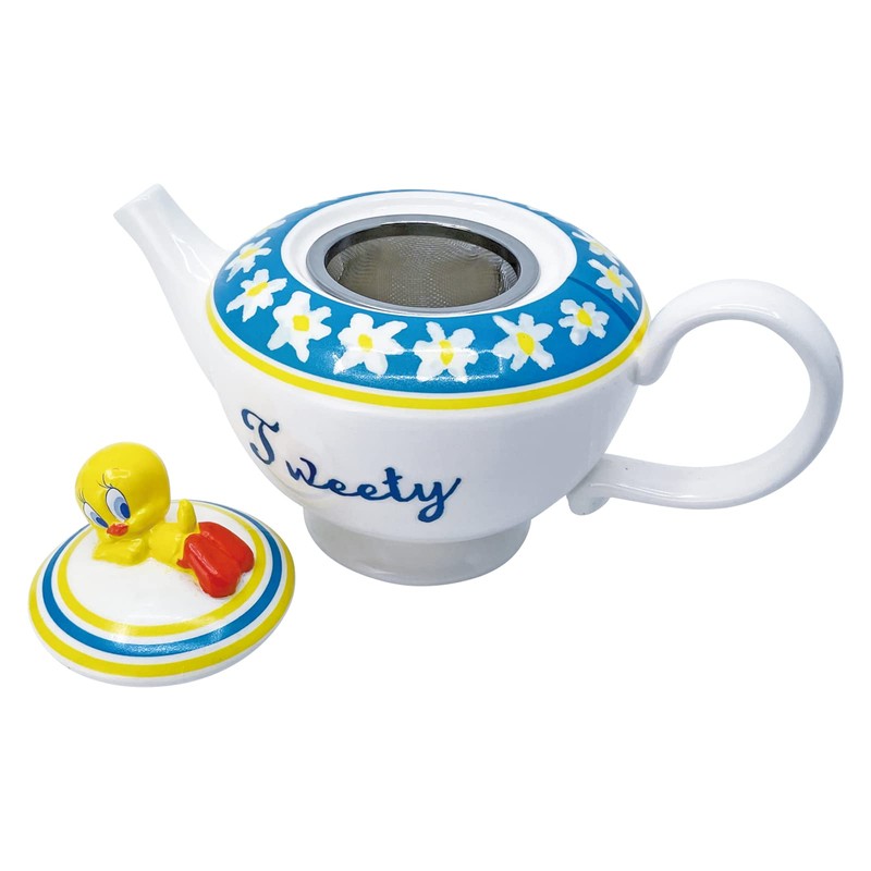 Looney Tunes SAN3835 Tweety Teapot, Approx. 16.9 fl oz (500
