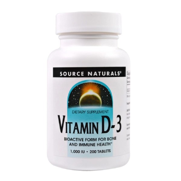 Source Naturals Vitamin D3 1000iu