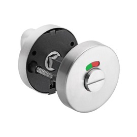 ck-tuerbeschlaege Toilet rosette with occupied indicator, V2A stainless steel, matt