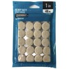1 in. Beige Heavy-Duty Self-Adhesive 1 in. Felt Pads (48-Pack)