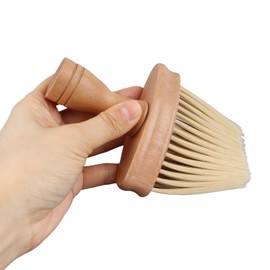 Dusting Brush, Instrument Cleaning Brushes, Art, Drafting, Architecture Cleaning Tool, Nylon Bristles Practical Tool w Wooden Handle, Fit for Home Kitchen Bedroom Car Interior