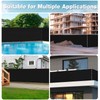 UPGRADE 0 6' X 2 5' Customized Privacy Fence Screen
