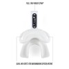 Battle Sports Speedtab F7 Football Mouthguard, No Boiling Required, Braces