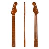 21 Frte Tiger Flame Maple Guitar Neck Replacement Parts for
