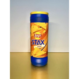 Lays 〽️ New Exclusive LAYs Stax Cheddar Cheese Potato Crisps Crunch Chips 5.5 oz