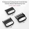 Peine Gua De Negro Para Rasuradora Profesional Wahl 3pcs