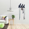 Dycmetal - Perchero para pared perros, colgador para correa de