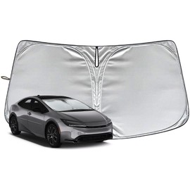 Fit for Toyota Prius 2023-2025 Windshield Sunshade, Customized for Prius 2023 2024 2025 Car Front Window Sun Shades, Automatic Car Sun Shield Accessories, Blocks UV Rays, Keeps Vehicle Cool