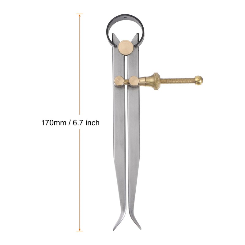 sourcing map Spring Joint Caliper 6 inch / 150mm Steel