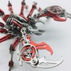 PUOSUO Colourful 3D Metal Puzzle Scorpion DIY Model Kit, Puzzle