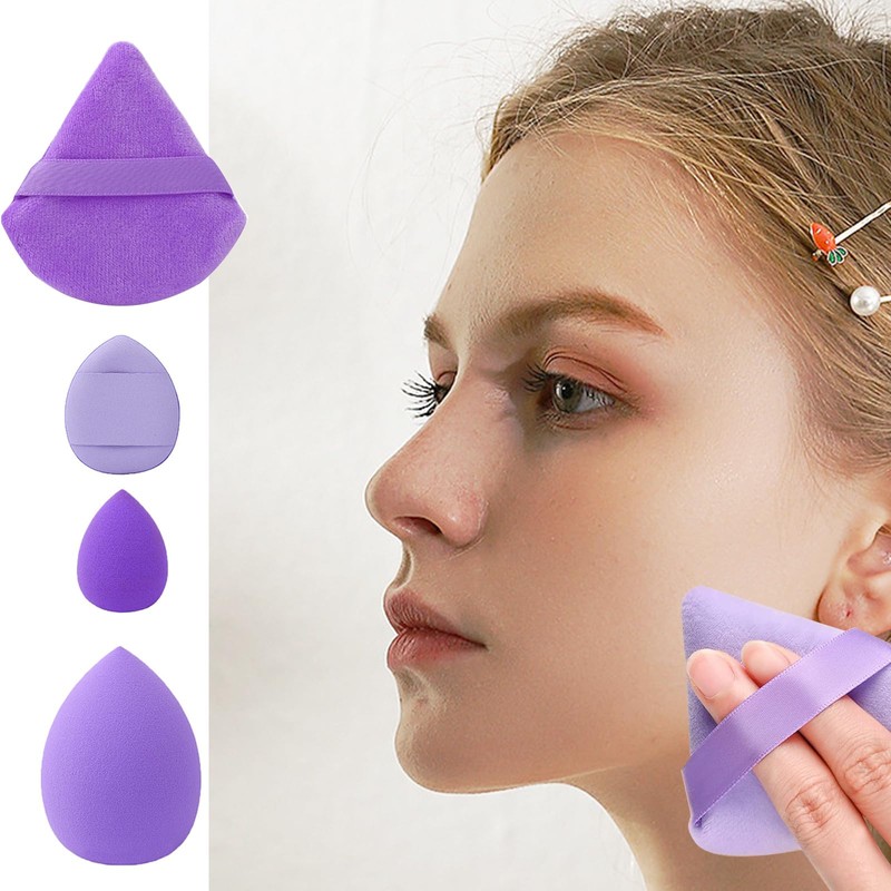 12 pcs Makeup Sponge Blender Sponges for Liquid, Cream, and