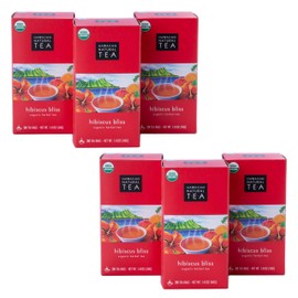 Hawaiian Natural Tea Hibiscus Flavored Organic Herbal Tea - Caffeine Free All Natural Wellness Tea - Perfect Daily Cup & Gift for Tea Lovers - 120 Tea Bags