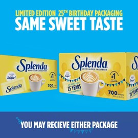 Splenda Sweetener Packets 700 Count Sugar Free Zero Calorie Made in America