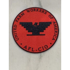 None United Farm Workers patch Huelga Bird patch UFW patch Huelga patch Nor Cal
