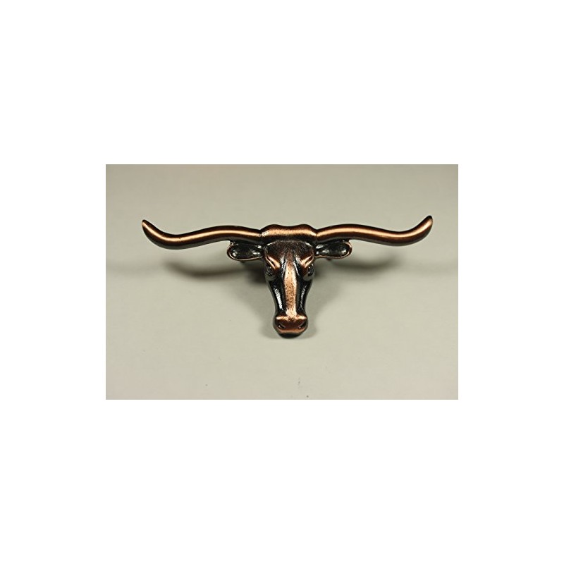 JDCH Longhorn Pull AC Western Cabinet Hardware Drawer PULLS KNOBS