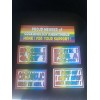 5 Piece Gay Prank Bumper Stickers Decals Free Gift