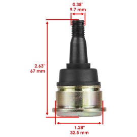 Caltric 4 Upper or Lower Knuckle Ball Joint Fits Yamaha Raptor 700 YFM700R 2006 - 2023