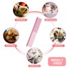 sourcing map Dog Cat Comb, Pet Combs Stainless Steel Teeth
