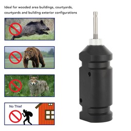 Perimeter Trip Alarm, 360° Coverage Camping Trip Wire Alarm Device, with Multiple Trip Wires on Device, Early Warning Security System for Camping Farms