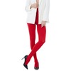 CozyWow Women's 80D Soft Opaque Tights, High Waist Solid Color