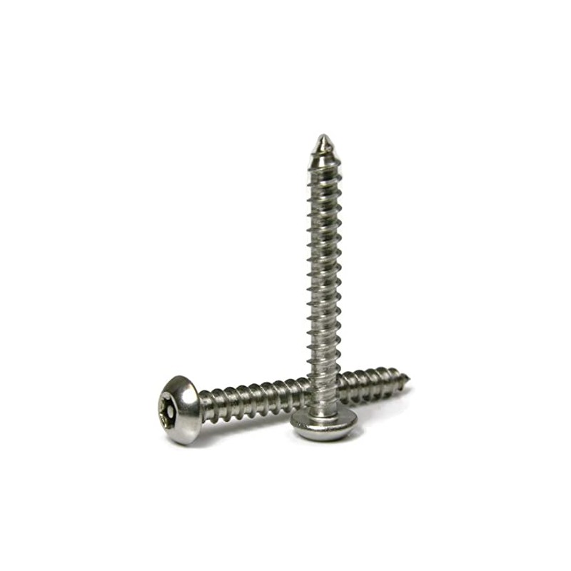 #10 x 2" - 25 Pack - Torx w/Pin Tamper