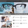 GINGEREYE 3 pack Oprah style Spring hinge Readers Blue Light
