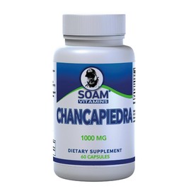 SOAM Chancapiedra 1000 Mg - Supplement Dietary Chancapiedra Fruit x 60 Capsules - SOAM VITAMINS - Specification: 1 Bottle