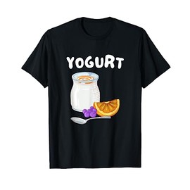 Probiotika, Milchprodukte, gefrorener Joghurt T-Shirt