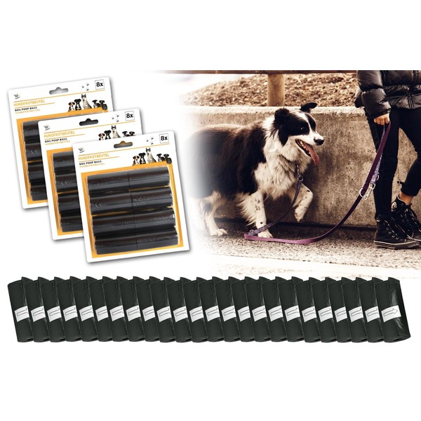 360 Hundekotbeutel, Gassibeutel, Hundebeutel, Kotbeutel, Poop bags, 22,5 x 29,5cm
