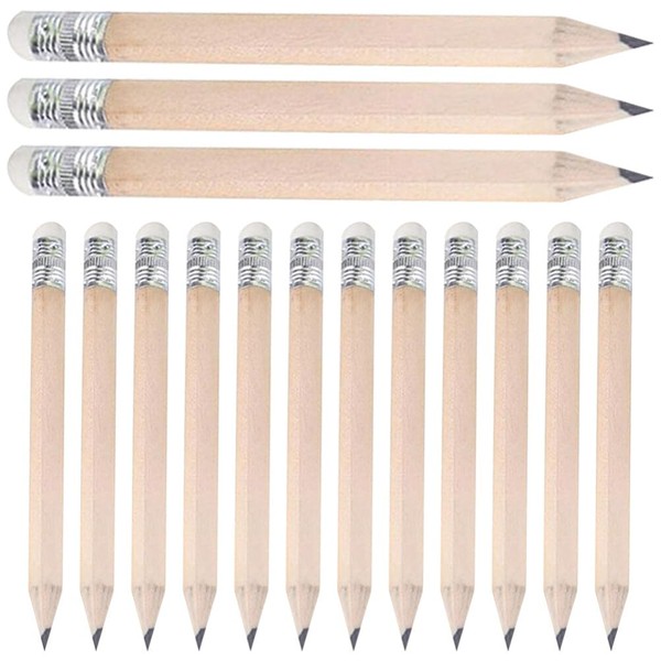 Toyvian 60 Lápices De Escritura Cortos Lápices De Golf Lápices