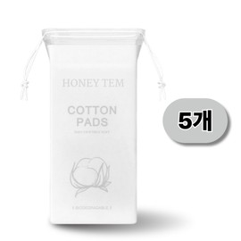 Honey item mask pack sheet, pure cotton skin gauze, thin stretchy cotton pad, 5 pieces, 100 pieces / 허니템 마스크팩 시트 지 순면 스킨 거즈 얇은 늘어나는화장솜, 5개, 100개입