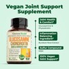 Vegan Glucosamine Chondroitin MSM - 100% Vegan Joint Support Supplement