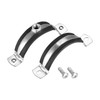 sourcing map Adjustable Pipe Bracket Clamp, 2-1/2" (63mm) Wall Ceiling